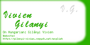 vivien gilanyi business card