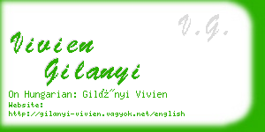 vivien gilanyi business card